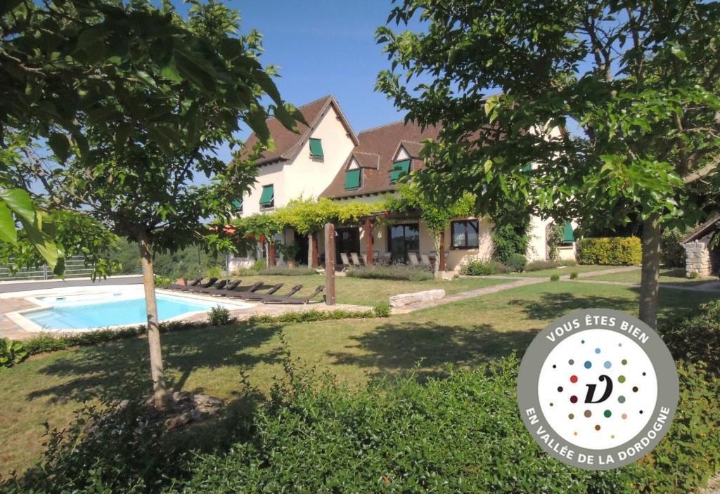 Villa Touloumo Mayrac Bagian luar foto